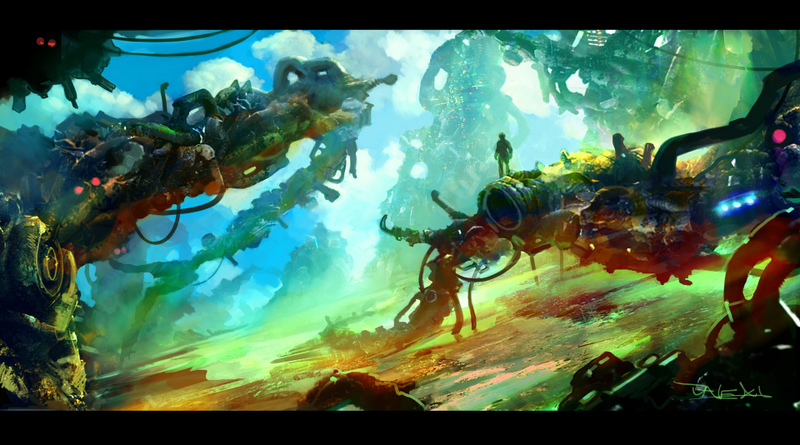 Illustration for article titled The Sexy, Colourful Art of DMC, Enslaved and Heavenly Sword